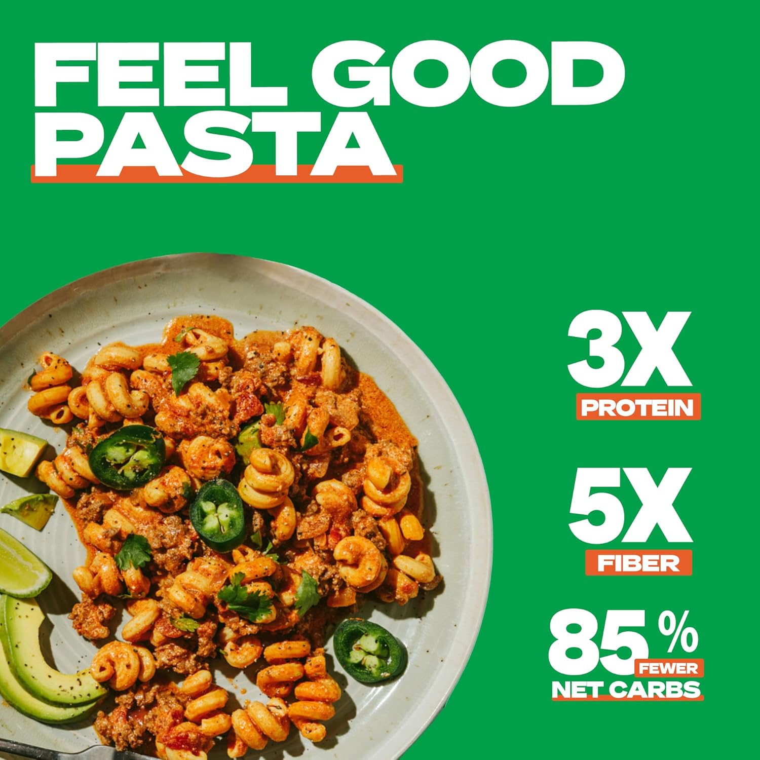 Kaizen Low Carb Cavatappi Lupini Pasta