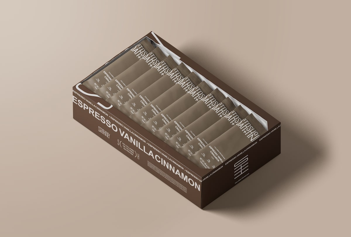 Stars + Honey Collagen Protein Bar – Espresso Vanilla Cinnamon