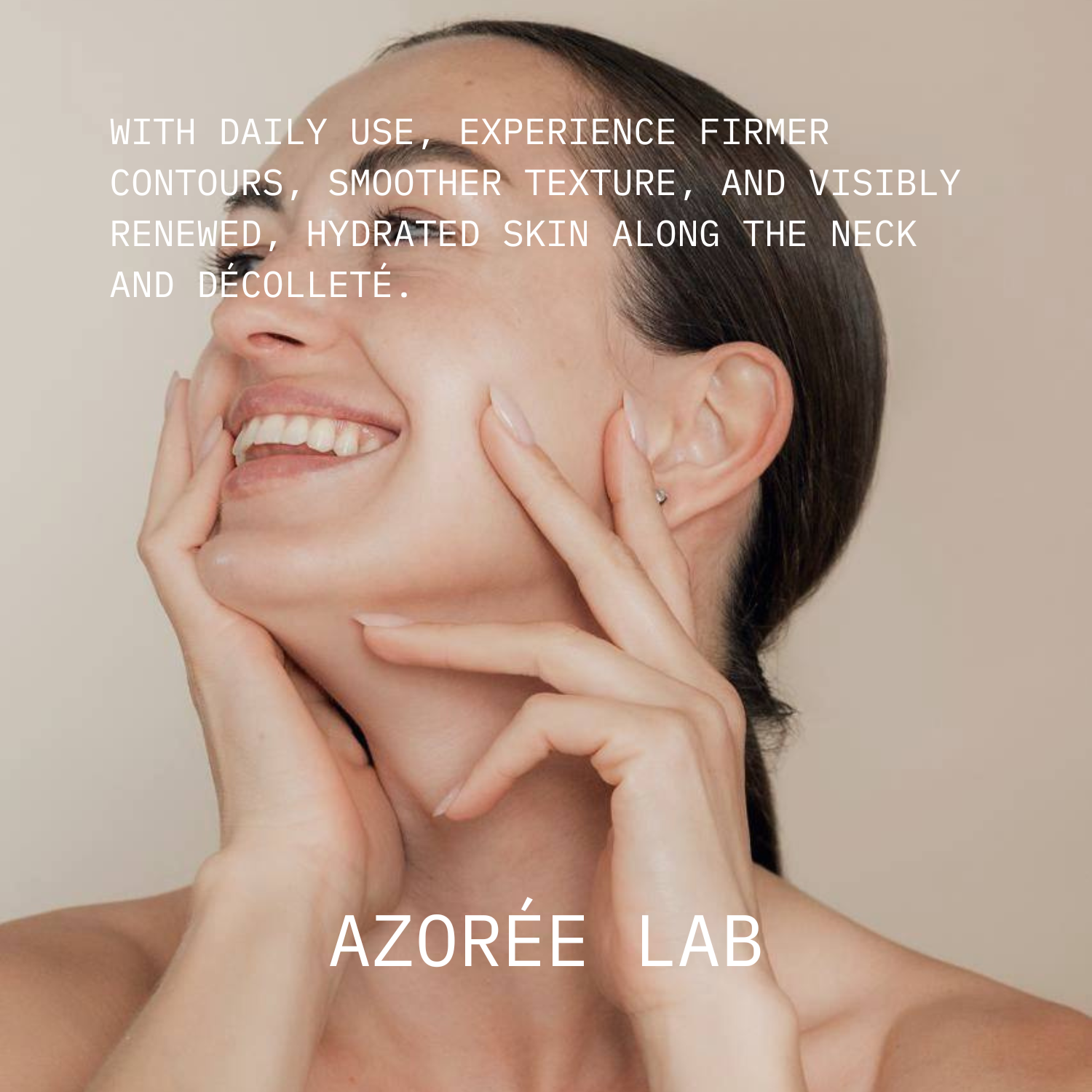 AZORÉE LAB Neck Cream // Firming Hydrating Argan Oil + Prickly Pear Extract