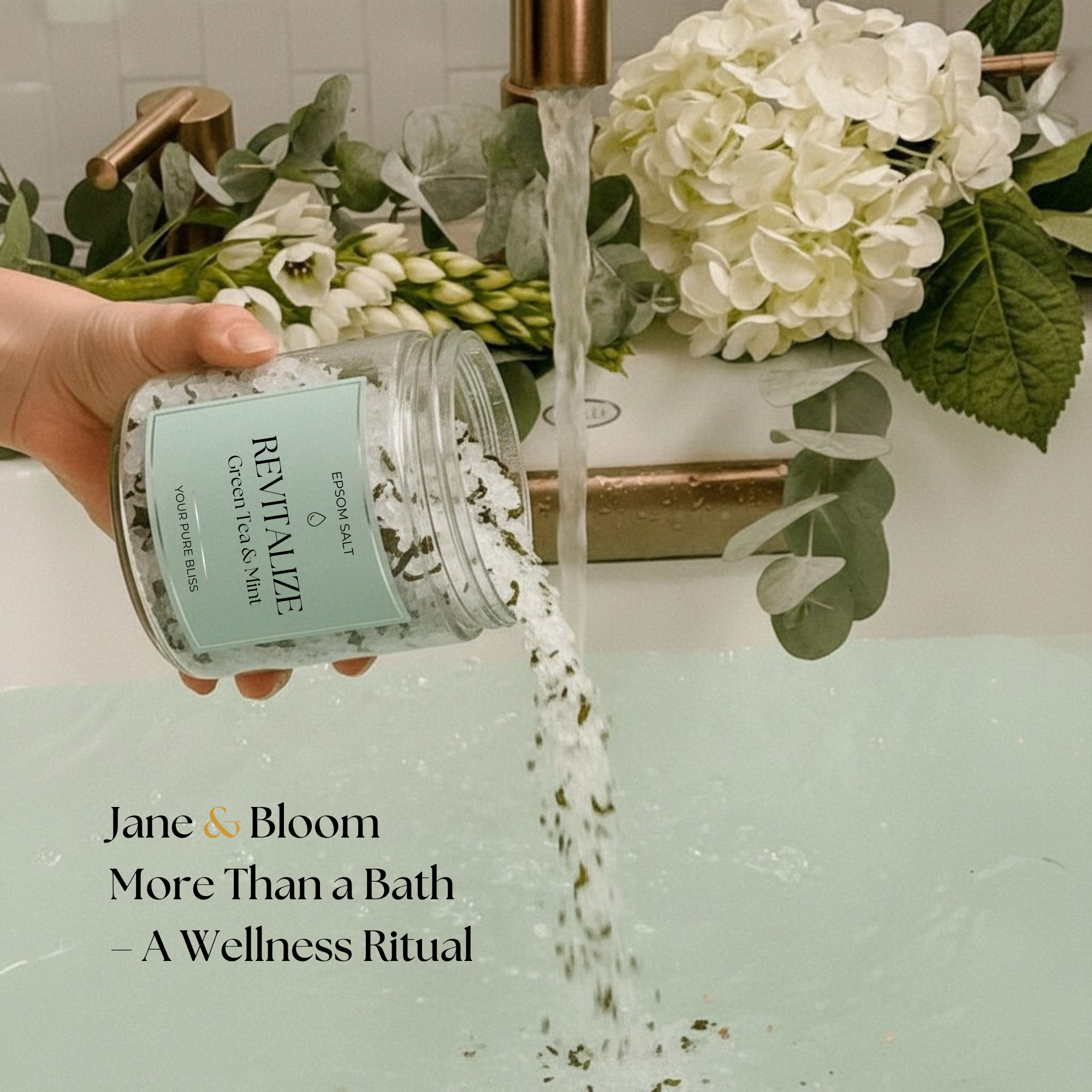 Coffret cadeau de sels de bain d'Epsom