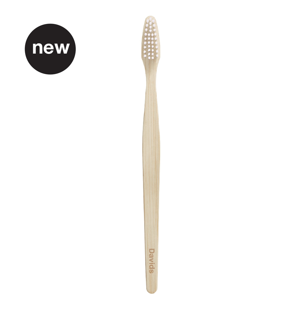 Davids Premium Bamboo Toothbrush | Adult Soft | Single