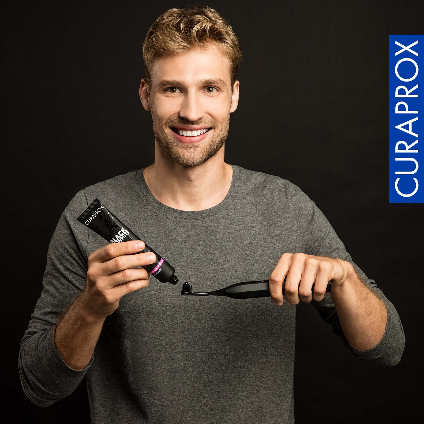 Curaprox Black Is White Hydrosonic Electric Toothbrush