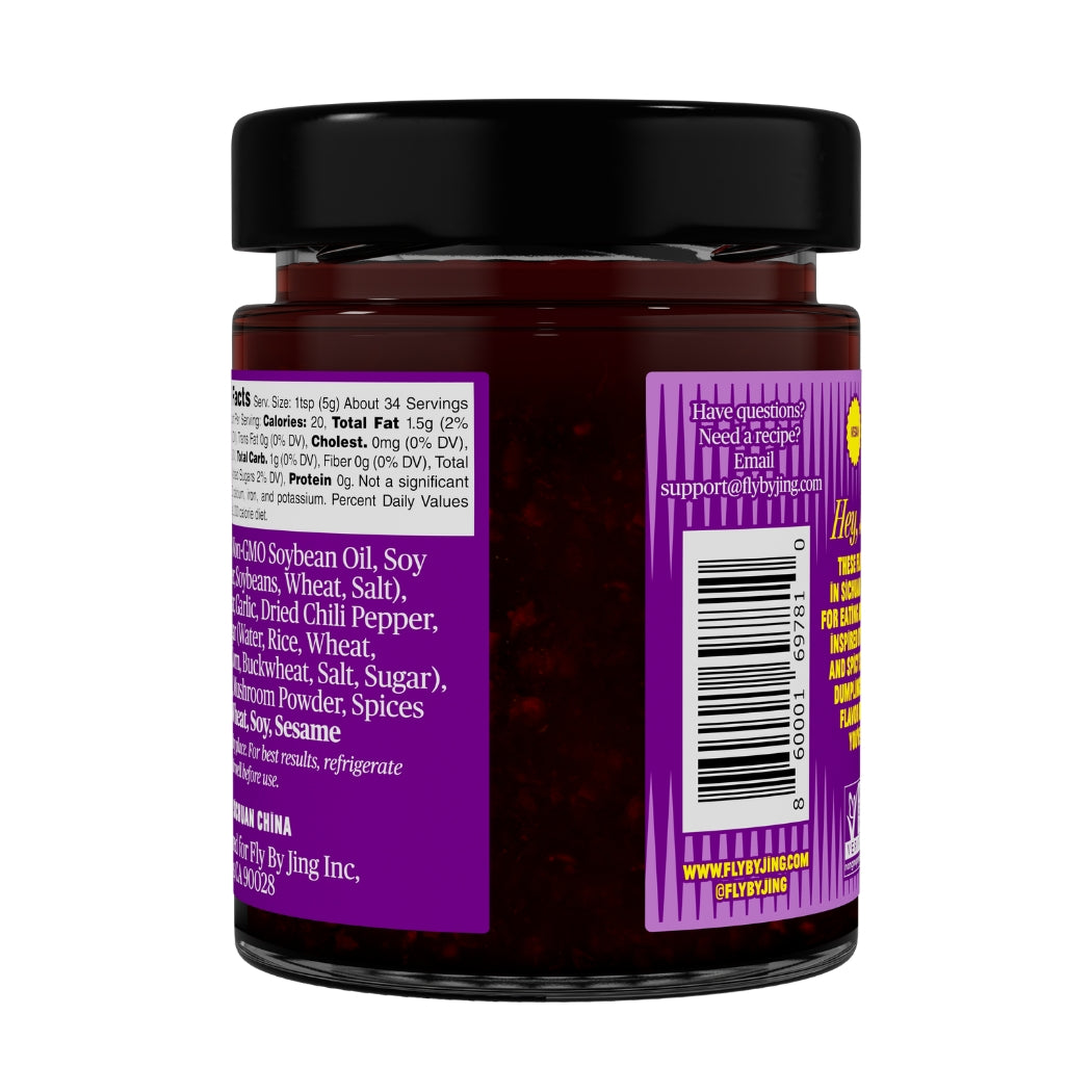 Fly By Jing – Sweet + Spicy Sichuan Chili Sauce – 6 oz