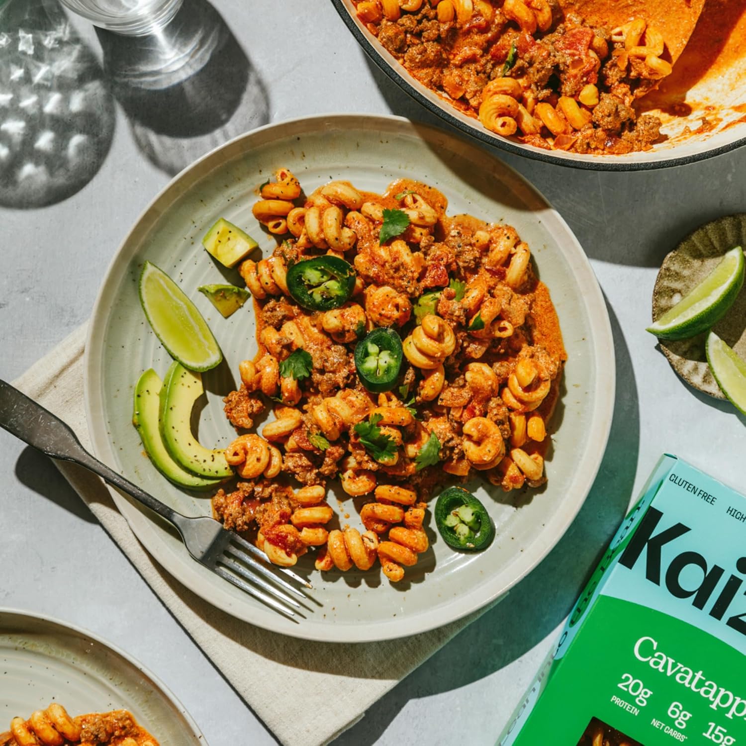 Kaizen Low Carb Cavatappi Lupini Pasta