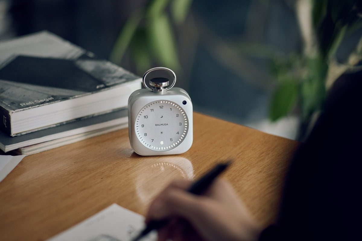 BALMUDA The Clock Sound Machine & Digital Alarm Clock