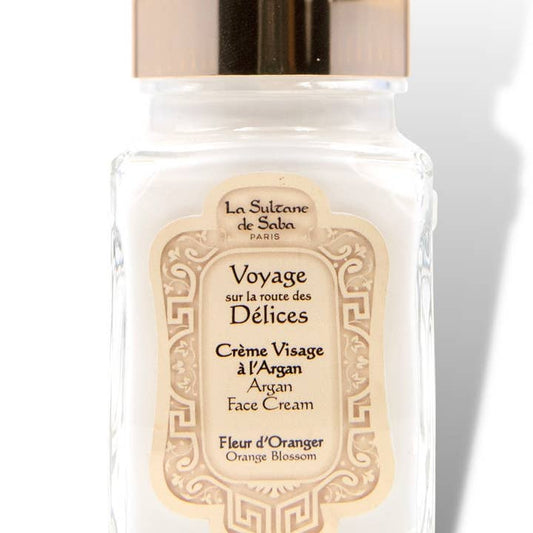 Face Cream - Argan and Orange Blossom - Journey To the Route of Delights