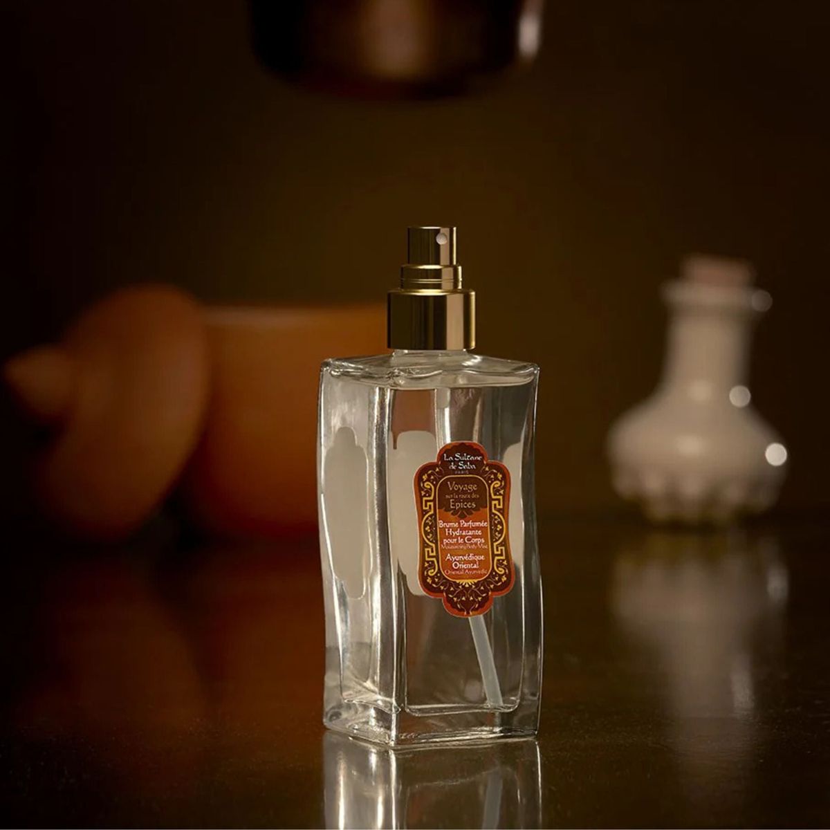 Body Mist – Ayurvedic Treatment Amber Vanilla Patchouli – Journey to the Spices Route