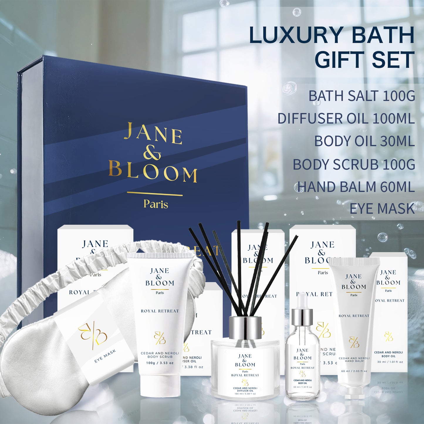 Royal Retreat Luxury Spa Gift Box - Jane & Bloom