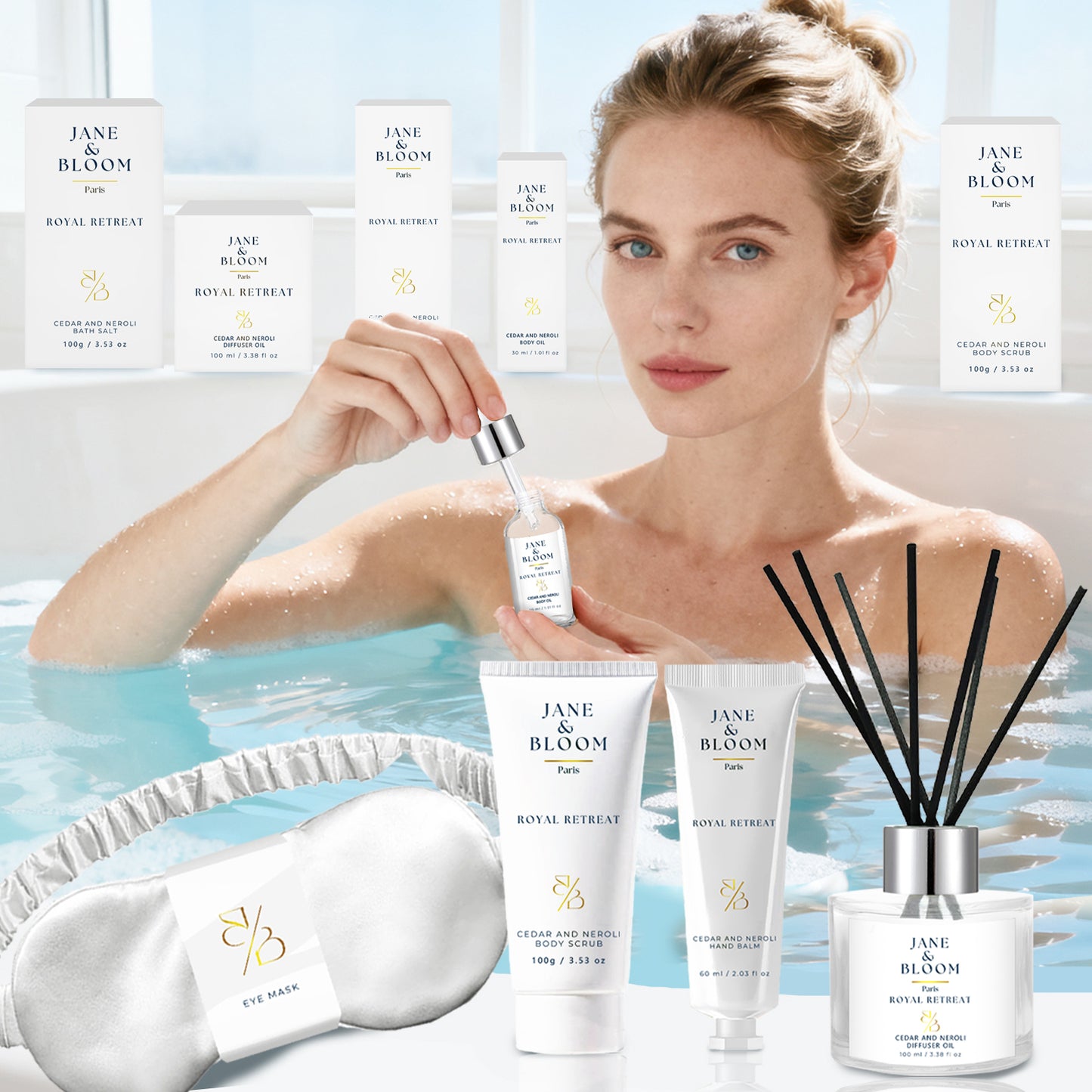 Royal Retreat Luxury Spa Gift Box - Jane & Bloom