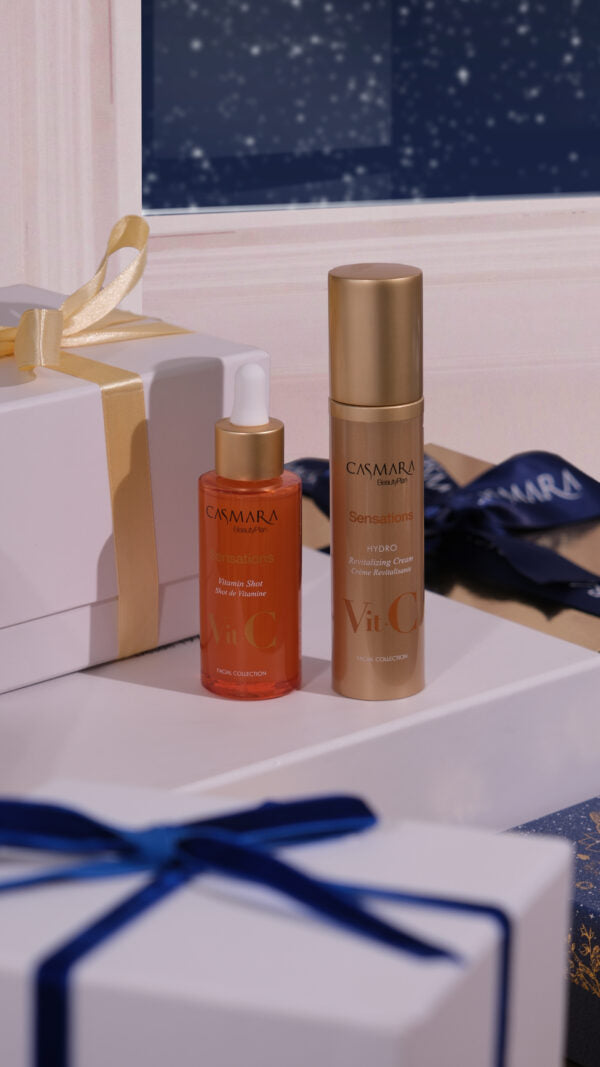Coffret Beauté Casmara - Sérum Coup d'Éclat Vitamines et Crème Hydro-Nutritive