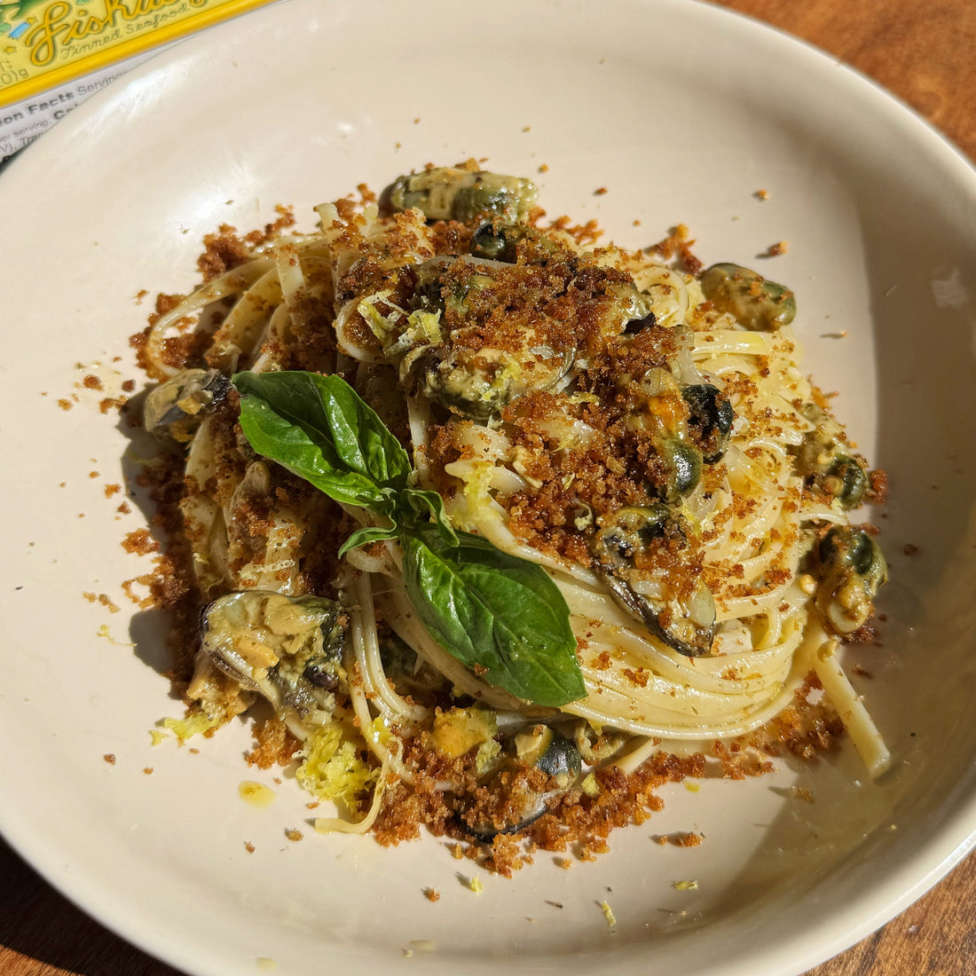 Fishwife – Mussels in Basil Pesto – 4.2 oz