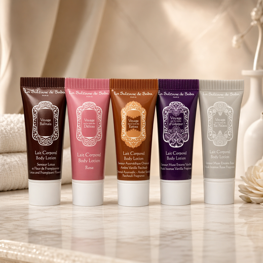 La Sultane de Saba Body Lotion Discovery Gift Set (5 × 8 ml)