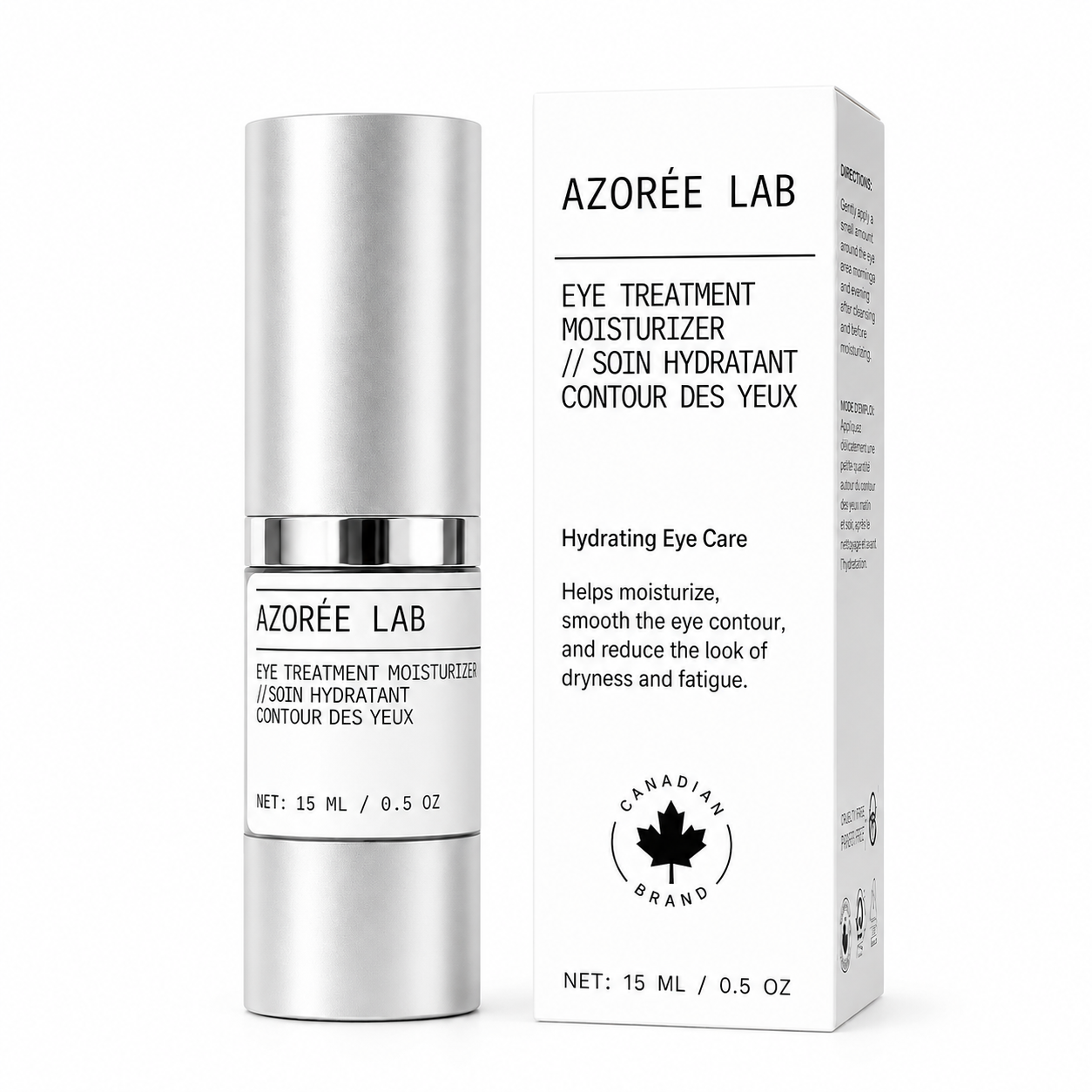 Eye Treatment Moisturizing Cream // Prickly Pear Extract + Caffeine