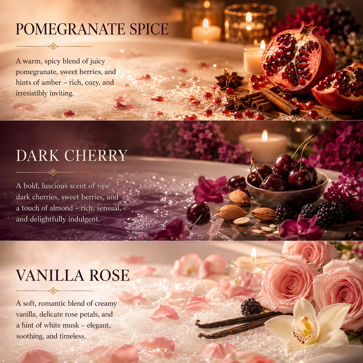 Coffret Cadeau de Bombes de Bain Crystal Luxe - Jane & Bloom