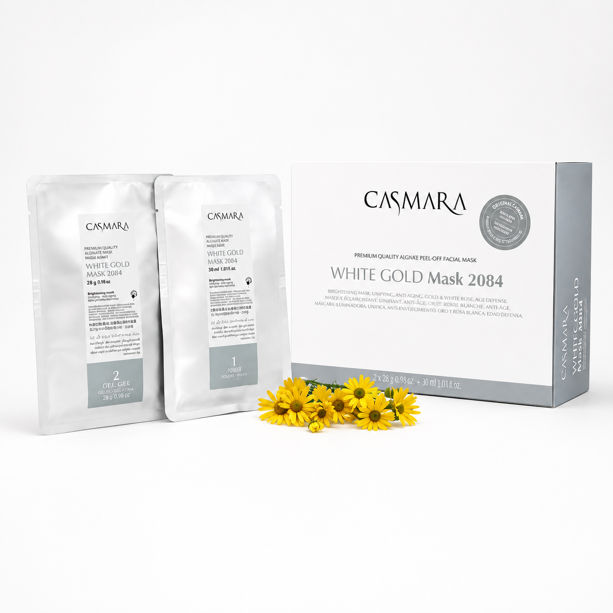 Casmara White Gold Algae Peel-Off Mask 2084 – 10 Masks