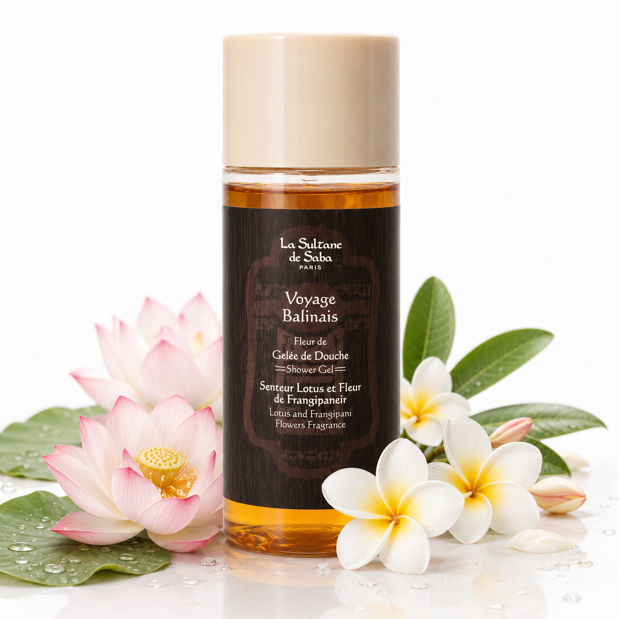 Shower Cream - Lotus & Frangipani Flower - Journey To Bali 50ml