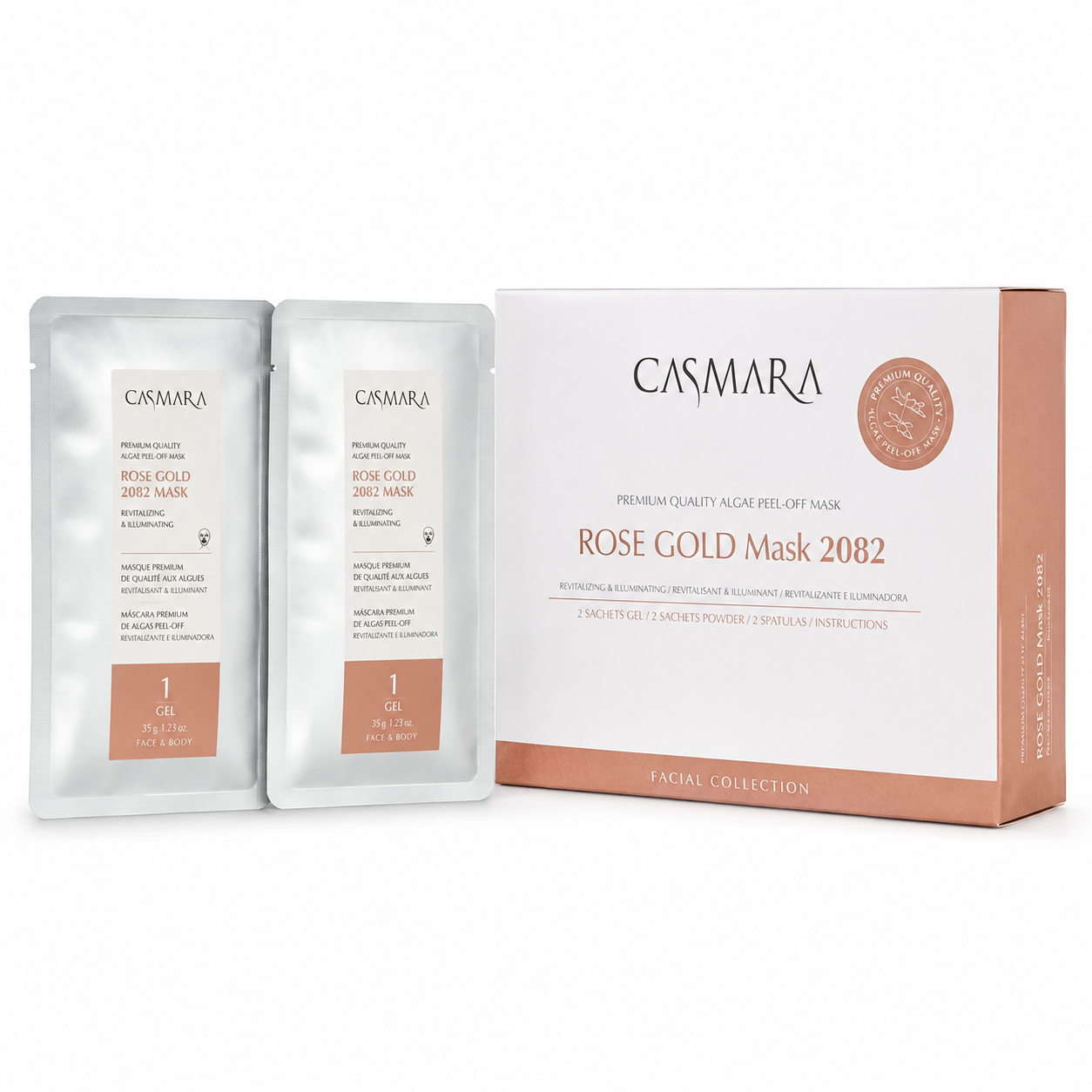 Casmara – Rose Gold Mask 2082 – 10 pcs