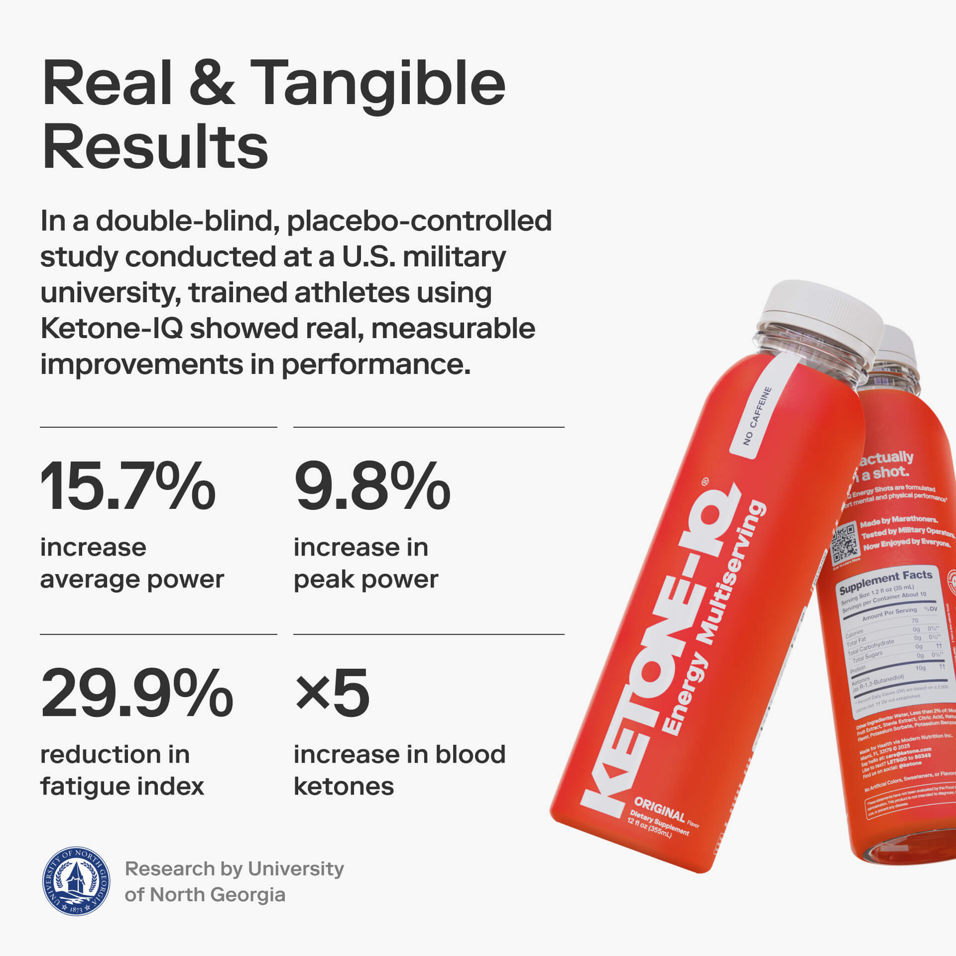 Ketone-IQ No Caffeine Multiserving 3-Pack