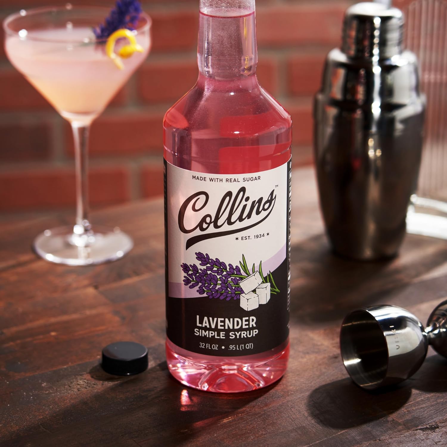 Collins Lavender Simple Syrup — 32 oz