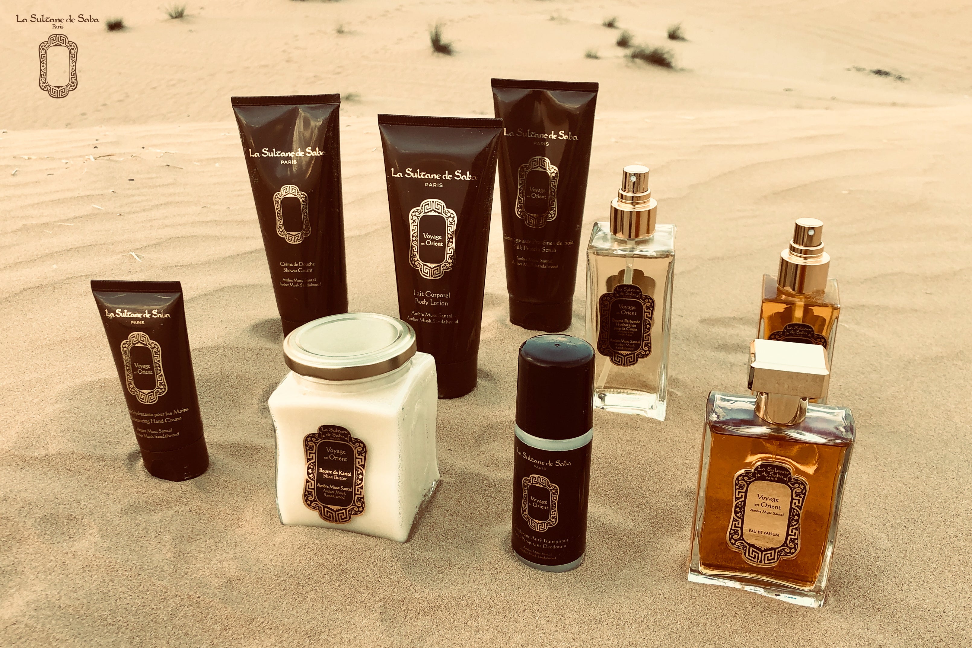 Gommage Protéines de Soie - Ambre, Musc & Bois de Santal – Voyage en Orient