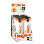 Ketone-IQ, Energy Shot, Peach, 6 Bottles, 2 fl oz (59 ml) Each