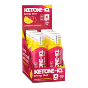 Ketone-IQ Caffeine-Free Shot, Raspberry Lemonade, 6 Bottles, 2 fl oz (59 ml) Each