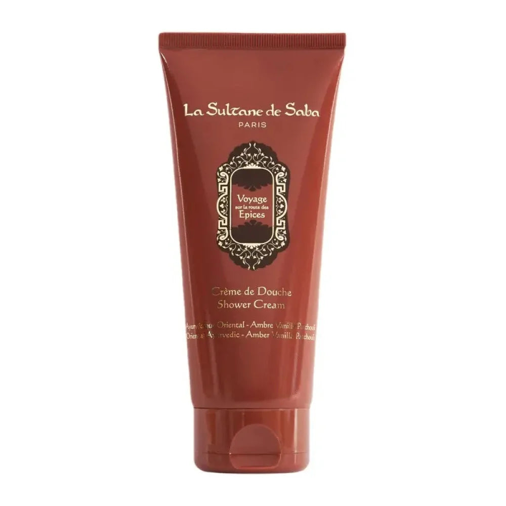 Shower Cream – Ayurvedic Treatment Amber Vanilla Patchouli – Journey to the Spices Route