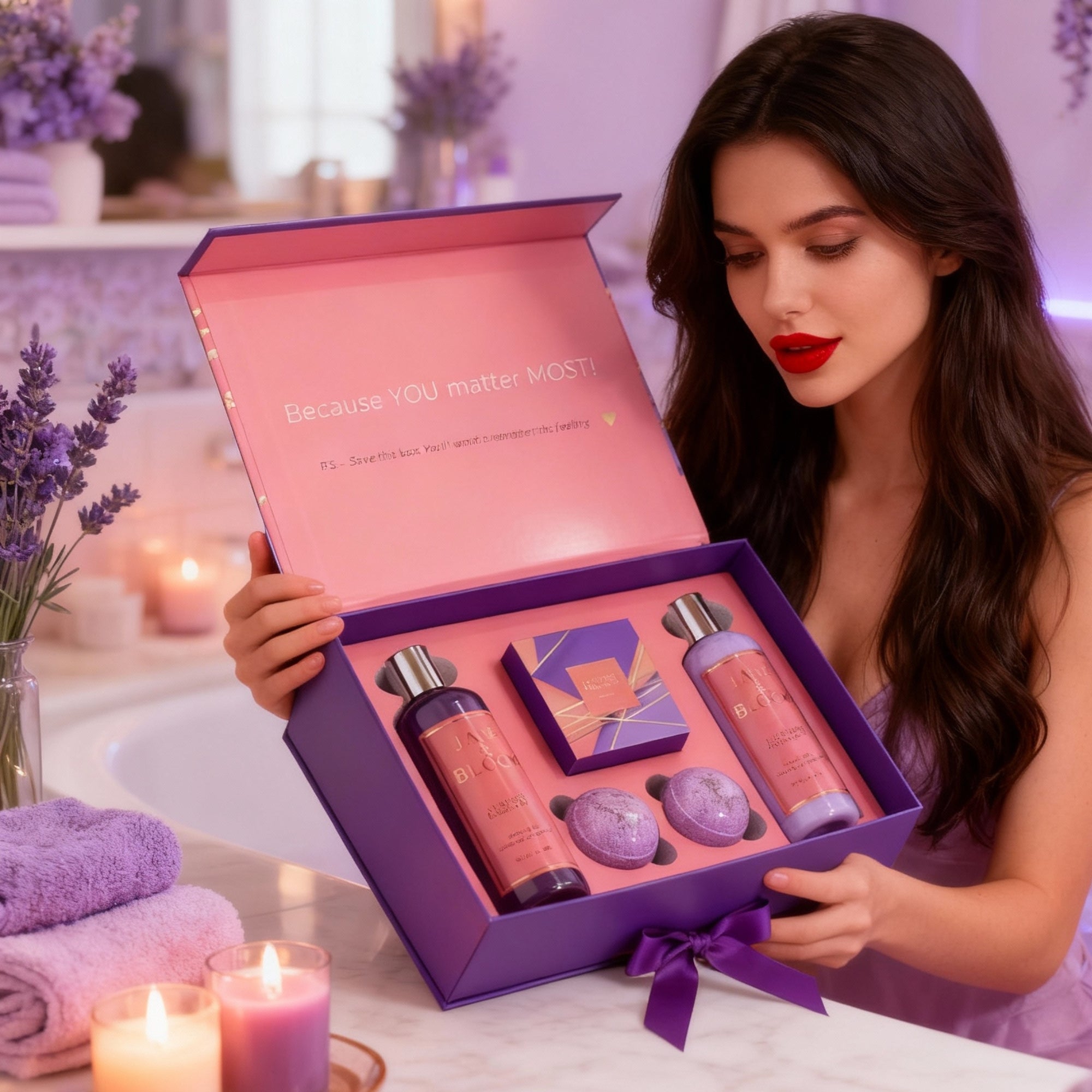 Coffret Cadeau Spa Jane & Bloom : Échappée Belle en Provence — Lavande & Bergamote