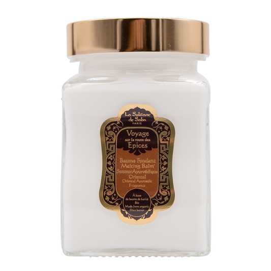Melting Balm – Ayurvedic Ritual Amber Vanilla Patchouli – Journey to the Spices Route