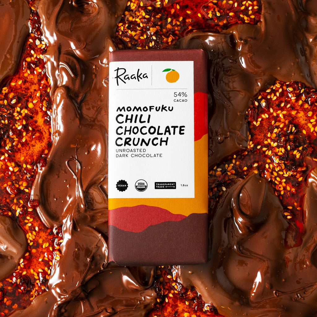 Momofuku – Chili Chocolate Crunch Bars – 3 Pack (3 × 50 g)