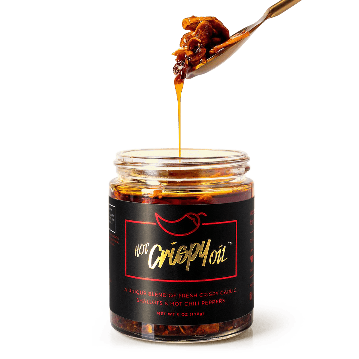 Huile Croustillante Piquante – Originale – 177 ml