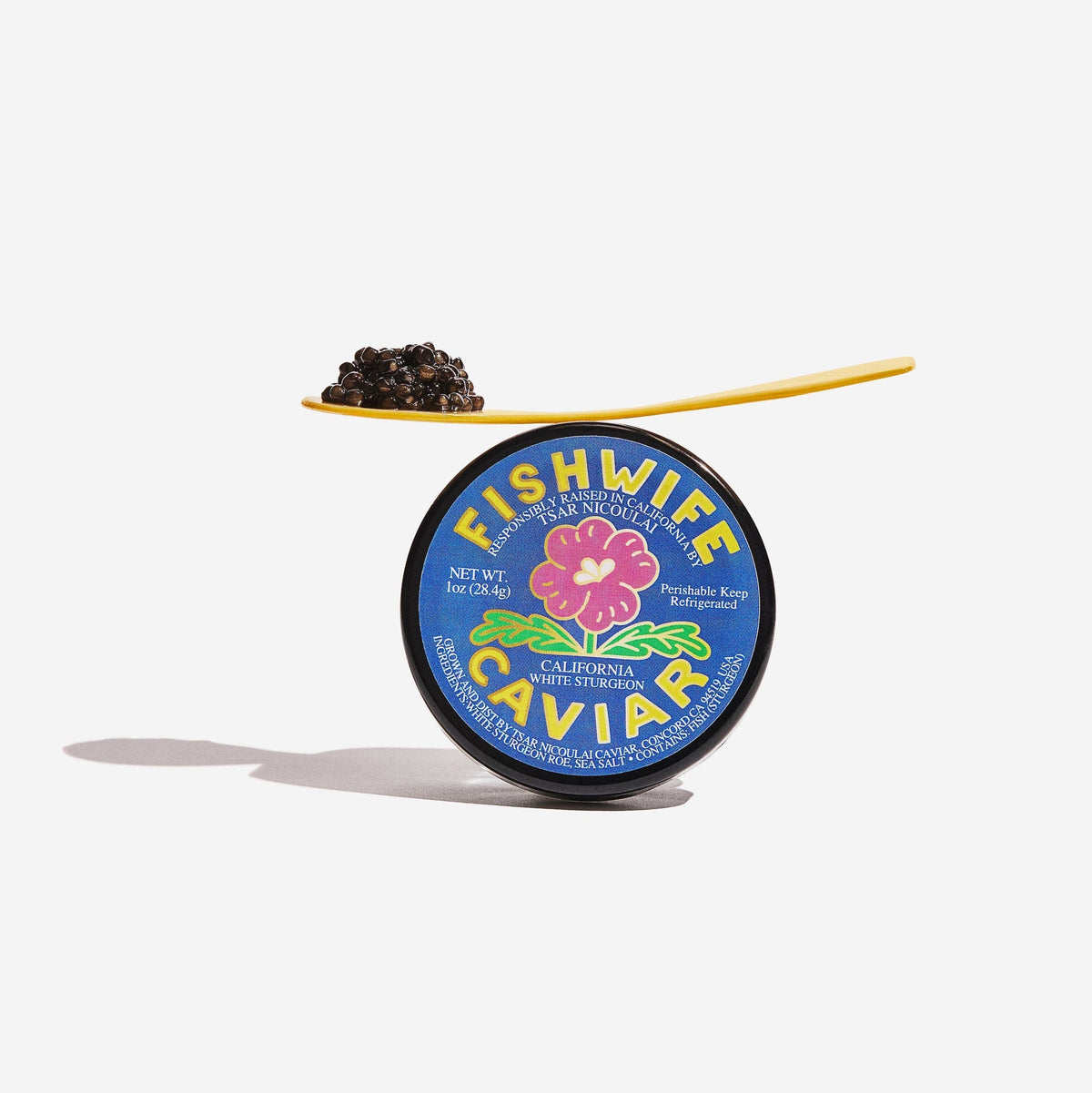 Fishwife California White Sturgeon Caviar – 1 oz