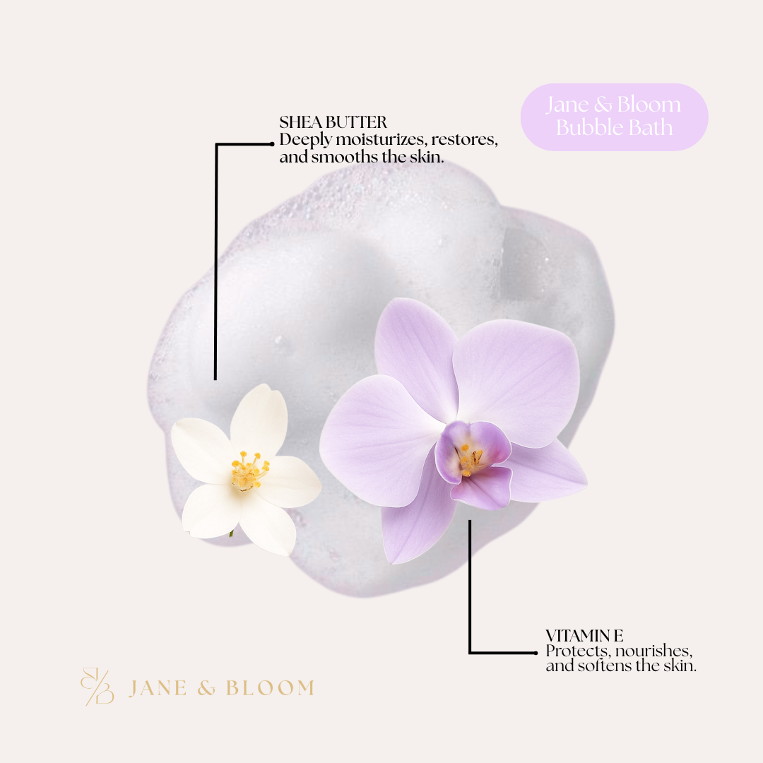 Gel douche Jasmin & Orchidée + Bain moussant + Cadeau SPA surprise