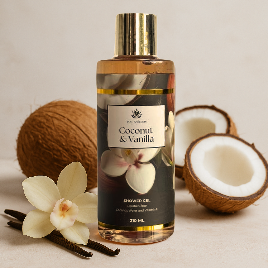 Vanilla & Coconut Shower Gel + Shower Gel + Mystery SPA Gift