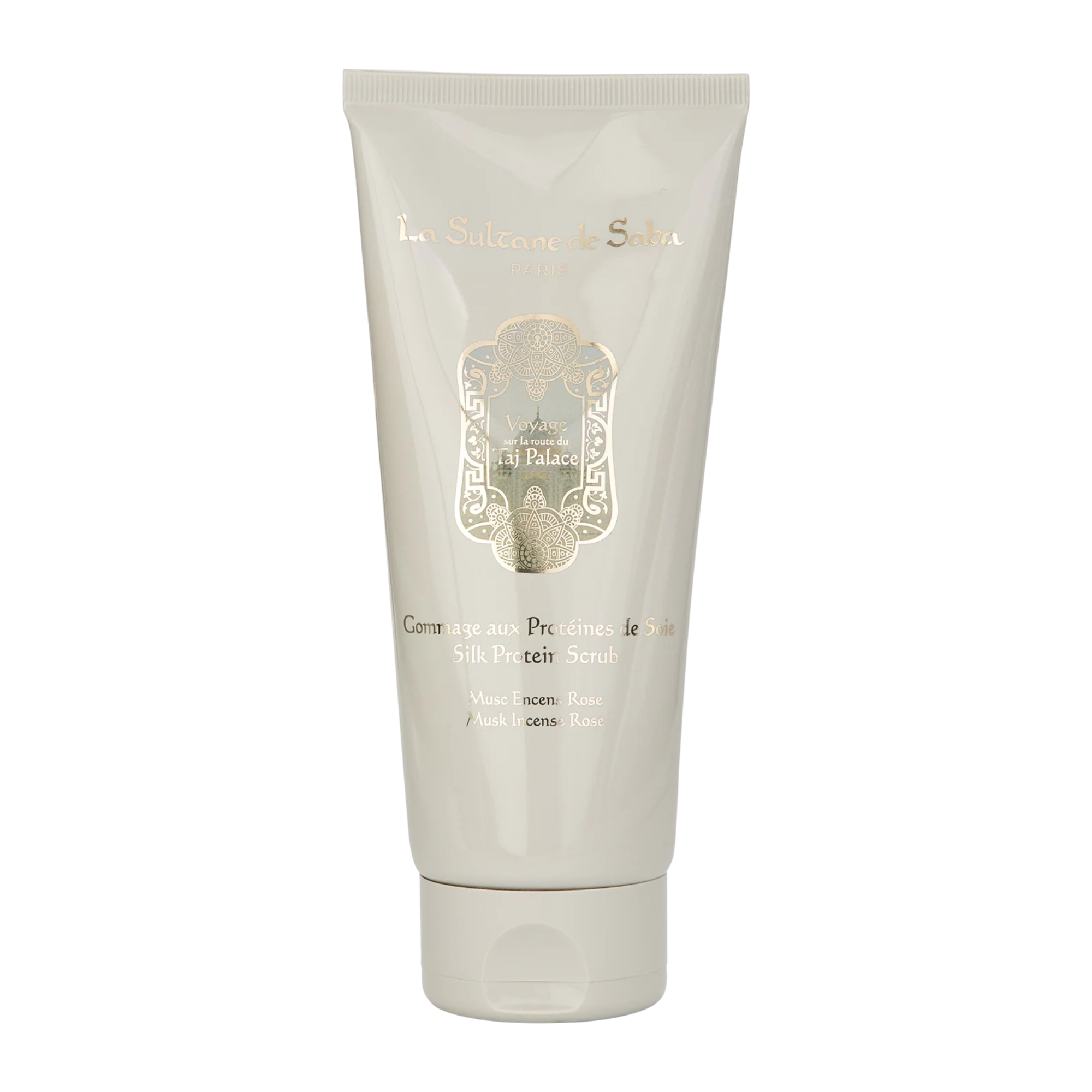 Silk Protein Scrub - Musk Incense Rose – Journey to the Taj Palace