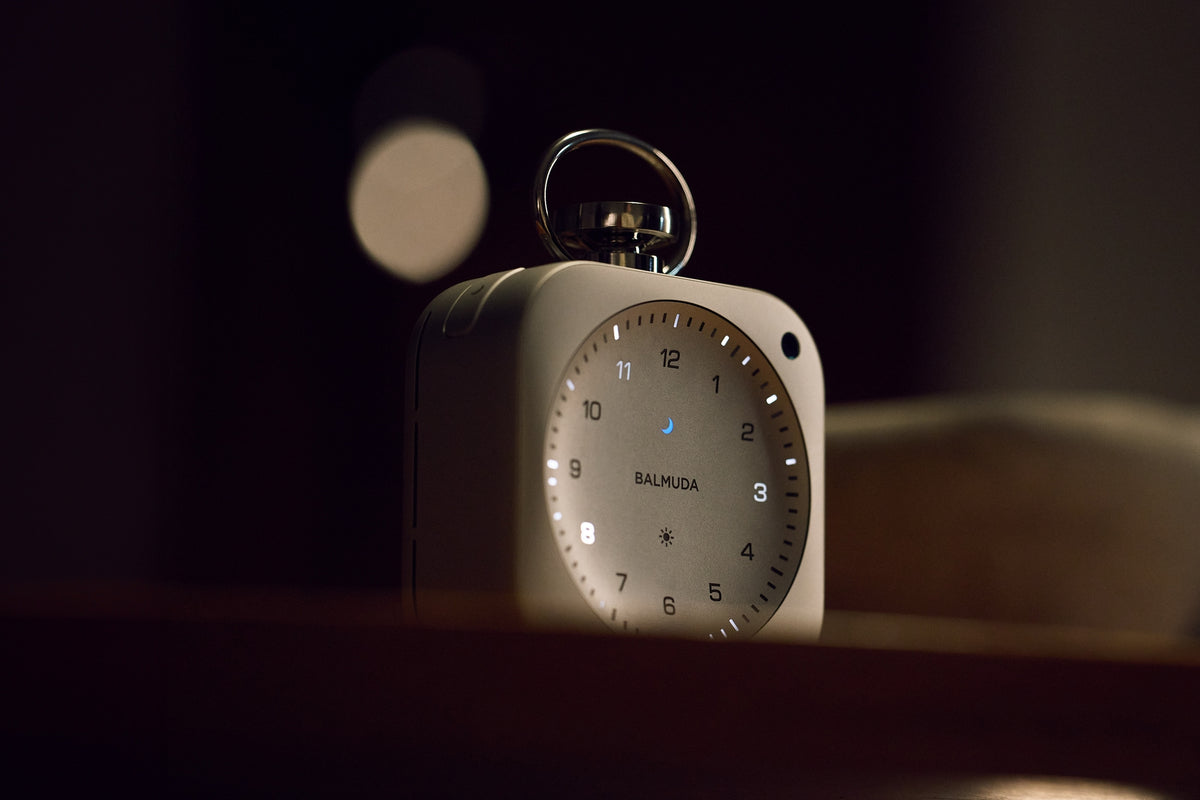 BALMUDA The Clock Sound Machine & Digital Alarm Clock