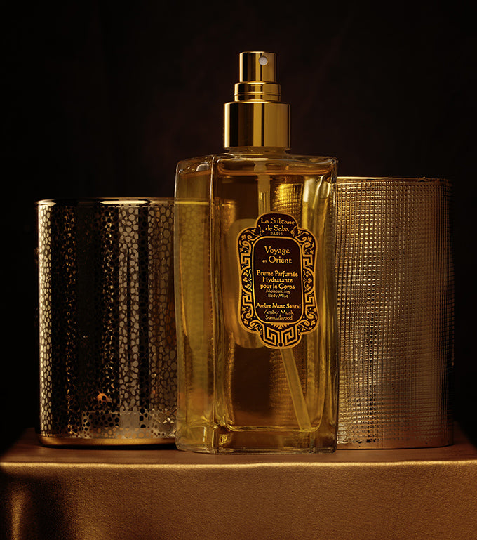Body Mist – Amber, Musk & Sandalwood – Journey to the Orient