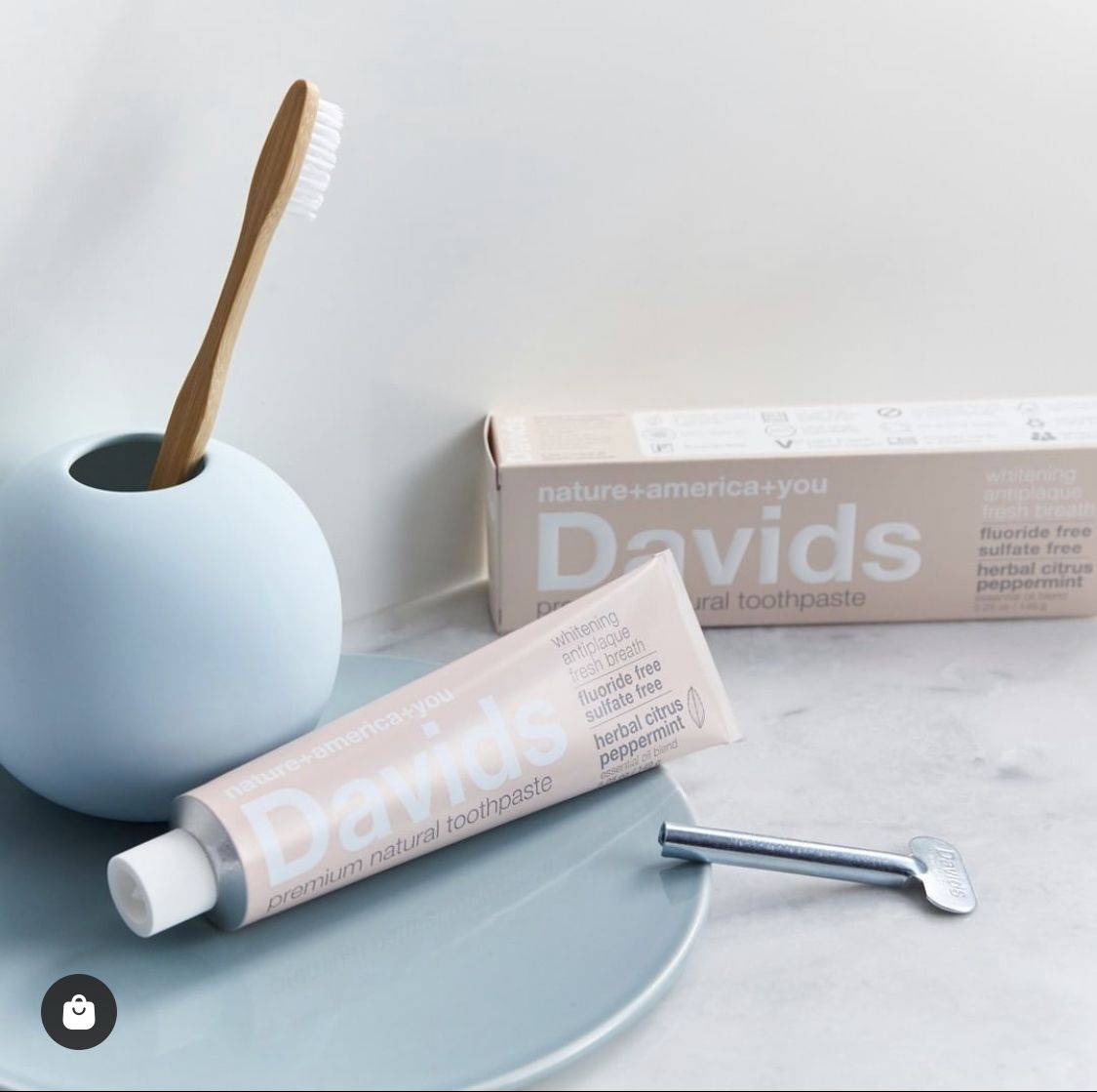 Davids Premium Toothpaste / Herbal Citrus Peppermint