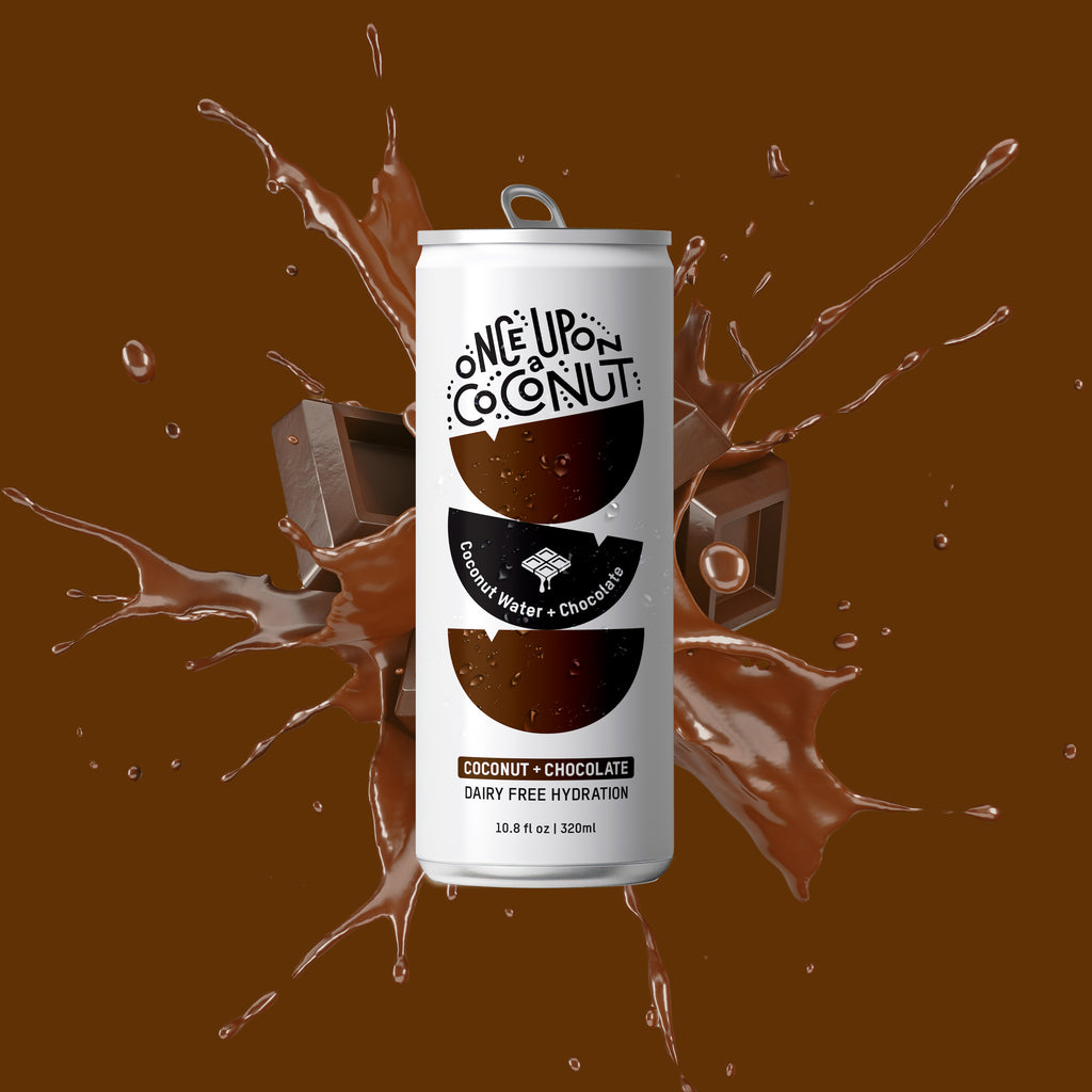 Premium Coconut Water + Chocolate  – Once Upon a Coconut –  320 ml