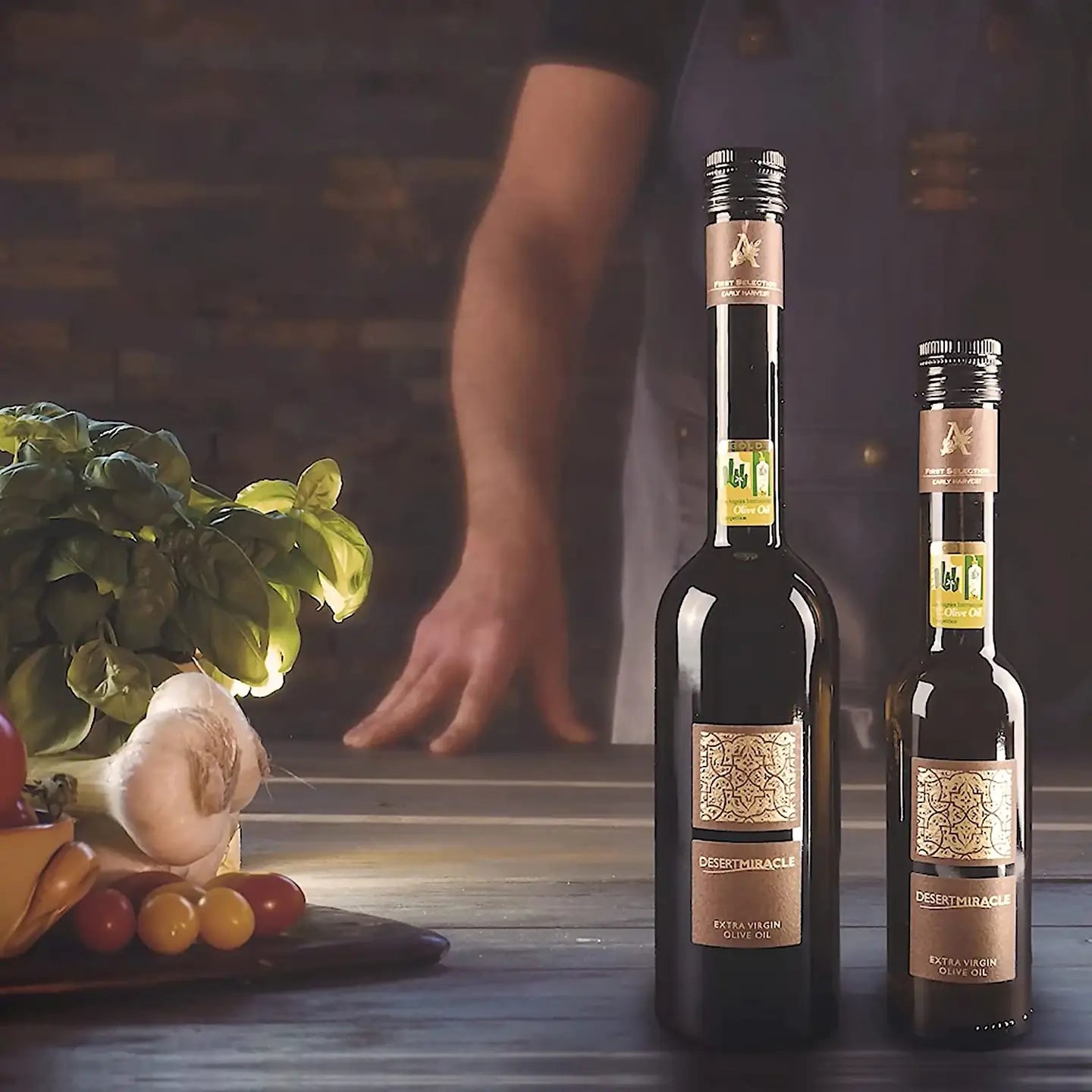ATLAS OLIVE OILS Desert Miracle Organic Extra Virgin Olive Oil