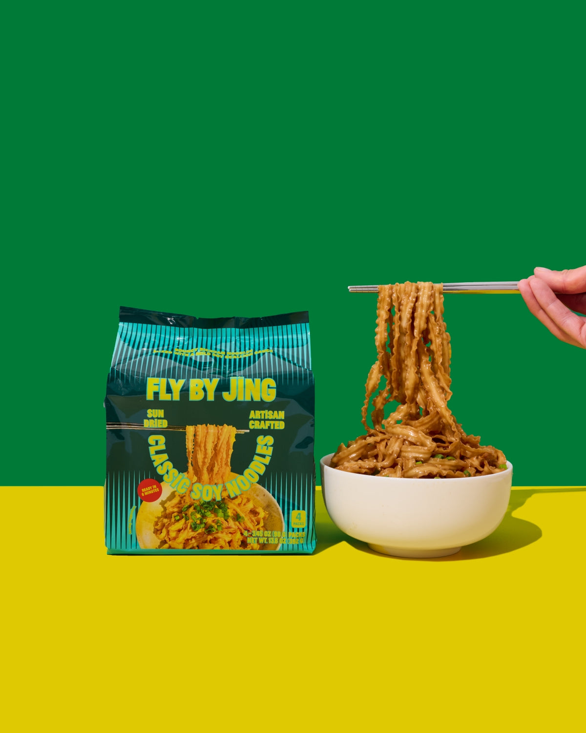 Fly By Jing – Chili Crisp Noodles – 4-Pack