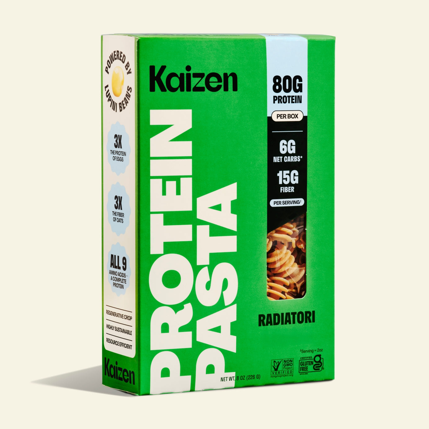 Kaizen Pâtes Low Carb Radiatori