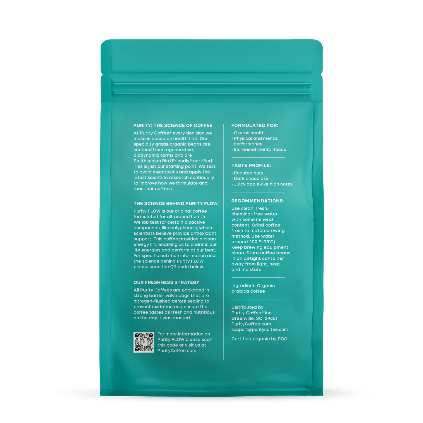 FLOW: Original Medium Roast – Whole Bean Coffee – 340g