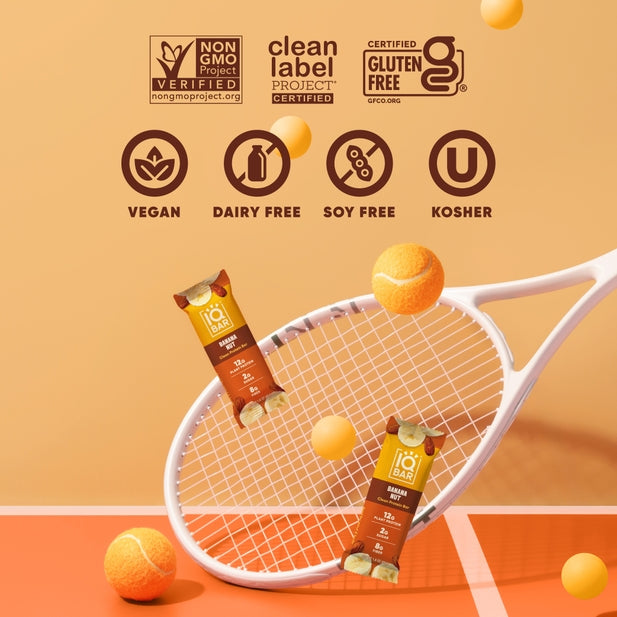 IQBAR Banana Nut — 12-bar box