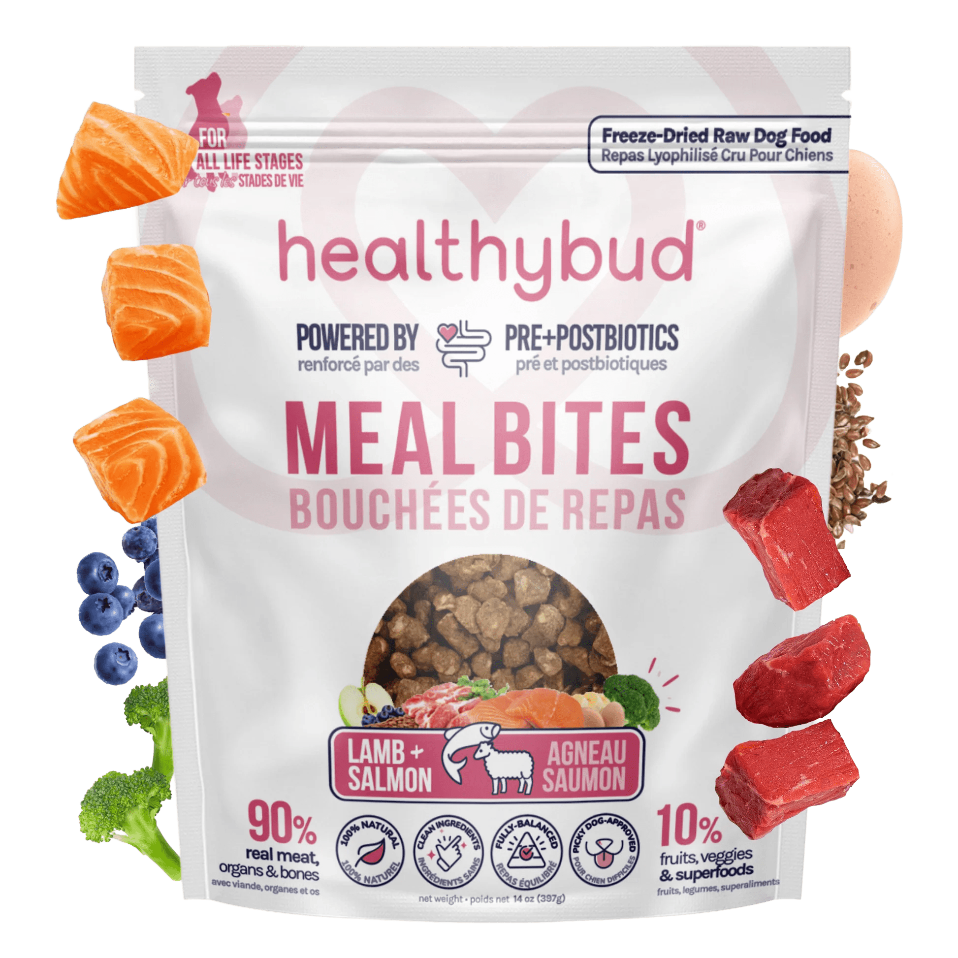 Lamb + Salmon Meal Bites