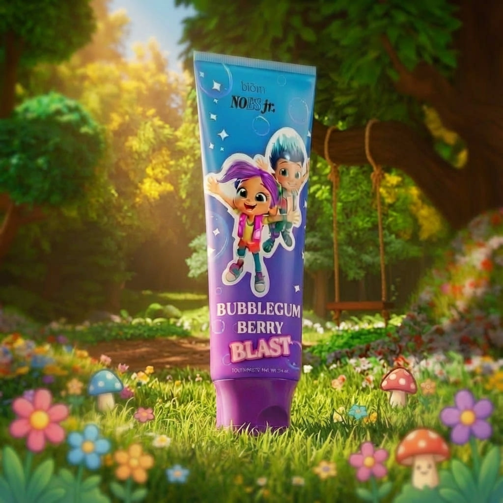 NOBS Jr Kid's Toothpaste - Windy Weatherfoot Edition