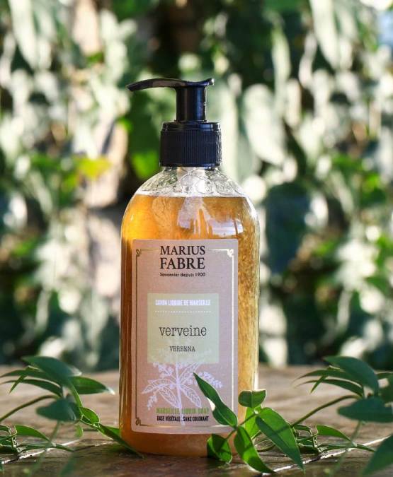 Marius Fabre Verbena Marseille Liquid Soap, 400 ml Pump