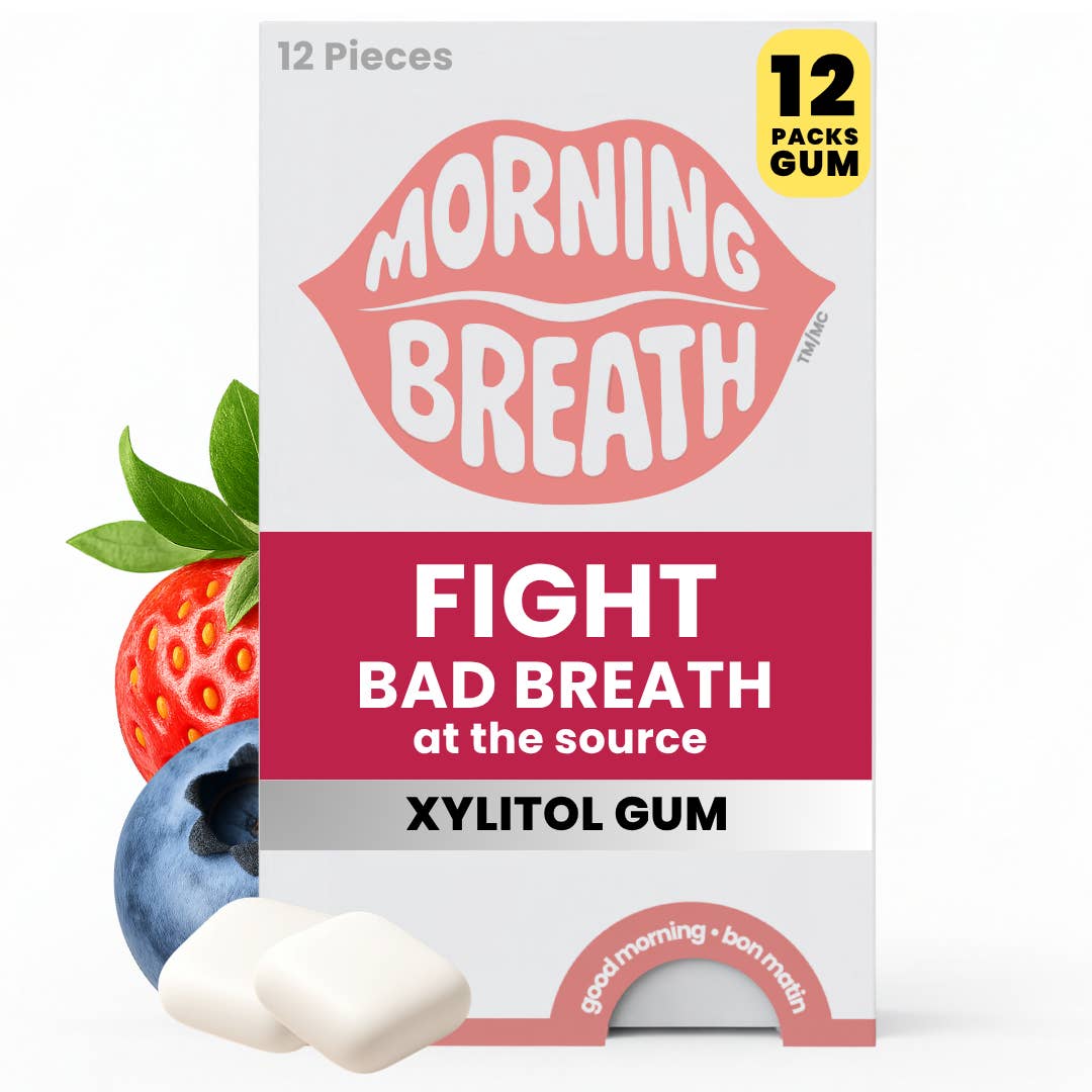 Morning Breath Berry gum