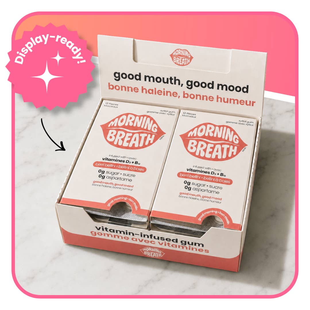 Morning Breath Berry gum