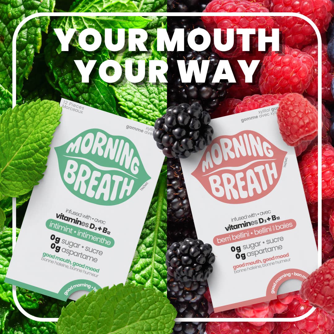 Morning Breath Spearmint gum